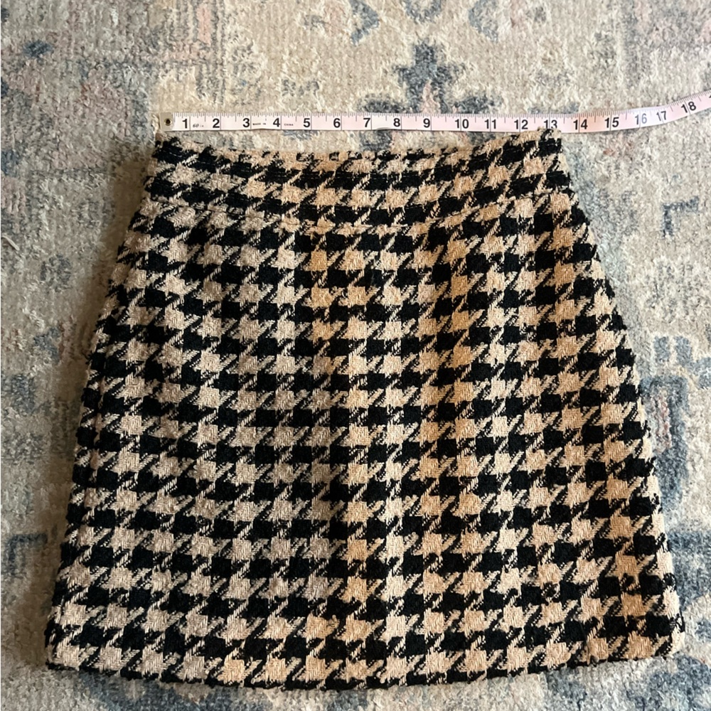Elodie Houndstooth Miniskirt